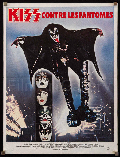 Kiss Attack of the Phantoms Original Vintage Movie Poster