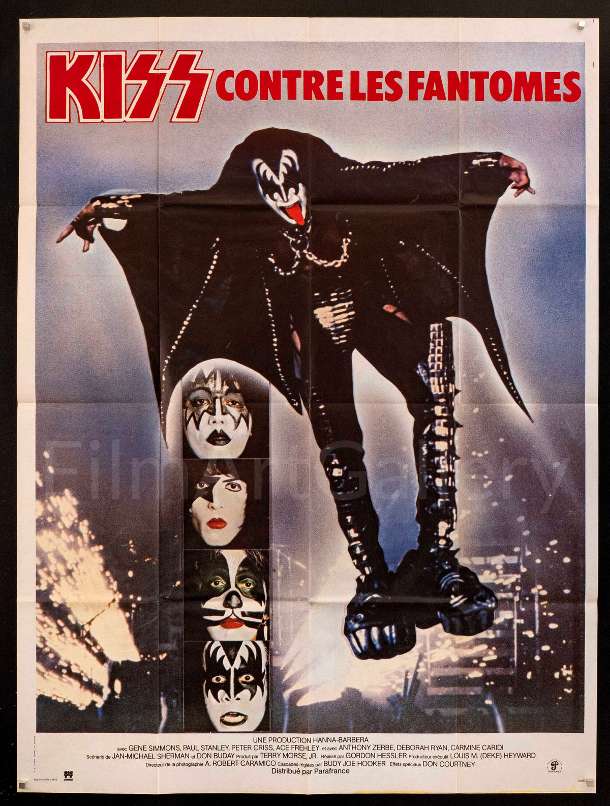 Kiss Attack of the Phantoms Original Vintage Movie Poster