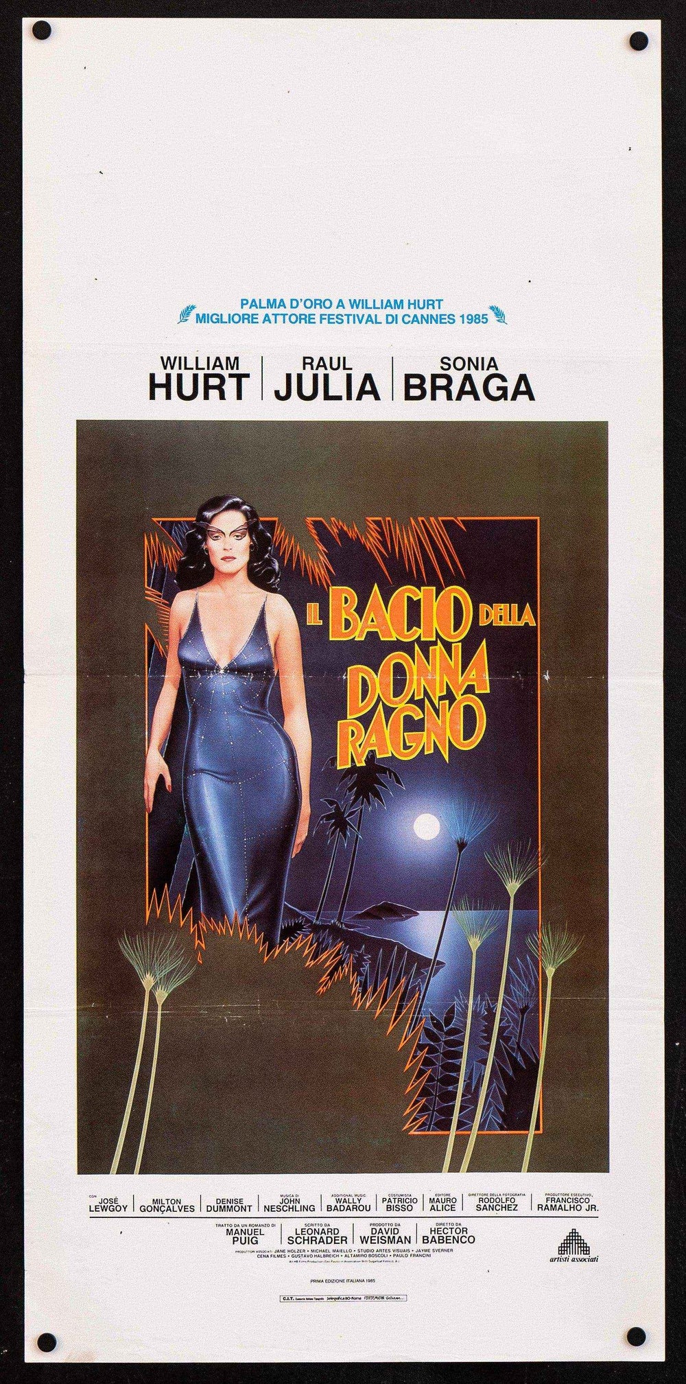 Kiss of the Spider Woman Original Vintage Movie Poster