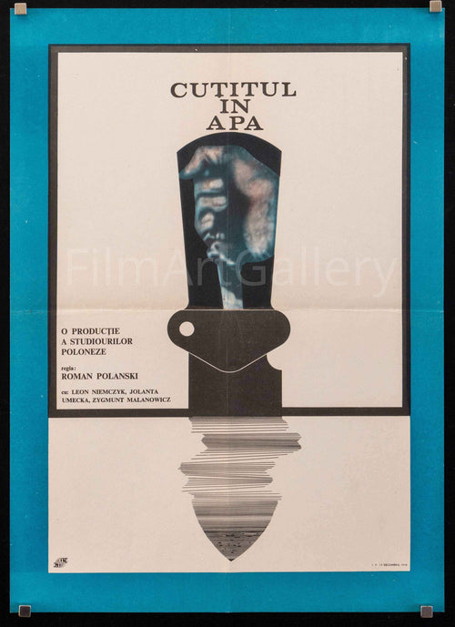 Knife in the Water Original Vintage Movie Poster