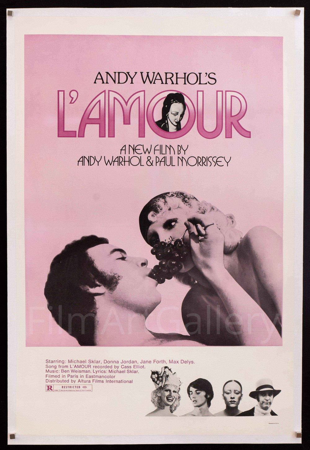 L'Amour (Andy Warhol) Original Vintage Movie Poster