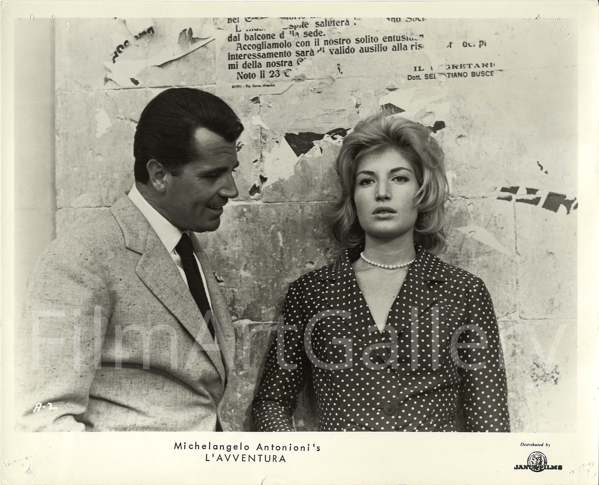 L'Avventura Original Vintage Movie Poster