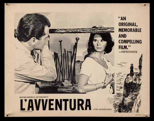 L'Avventura Original Vintage Movie Poster