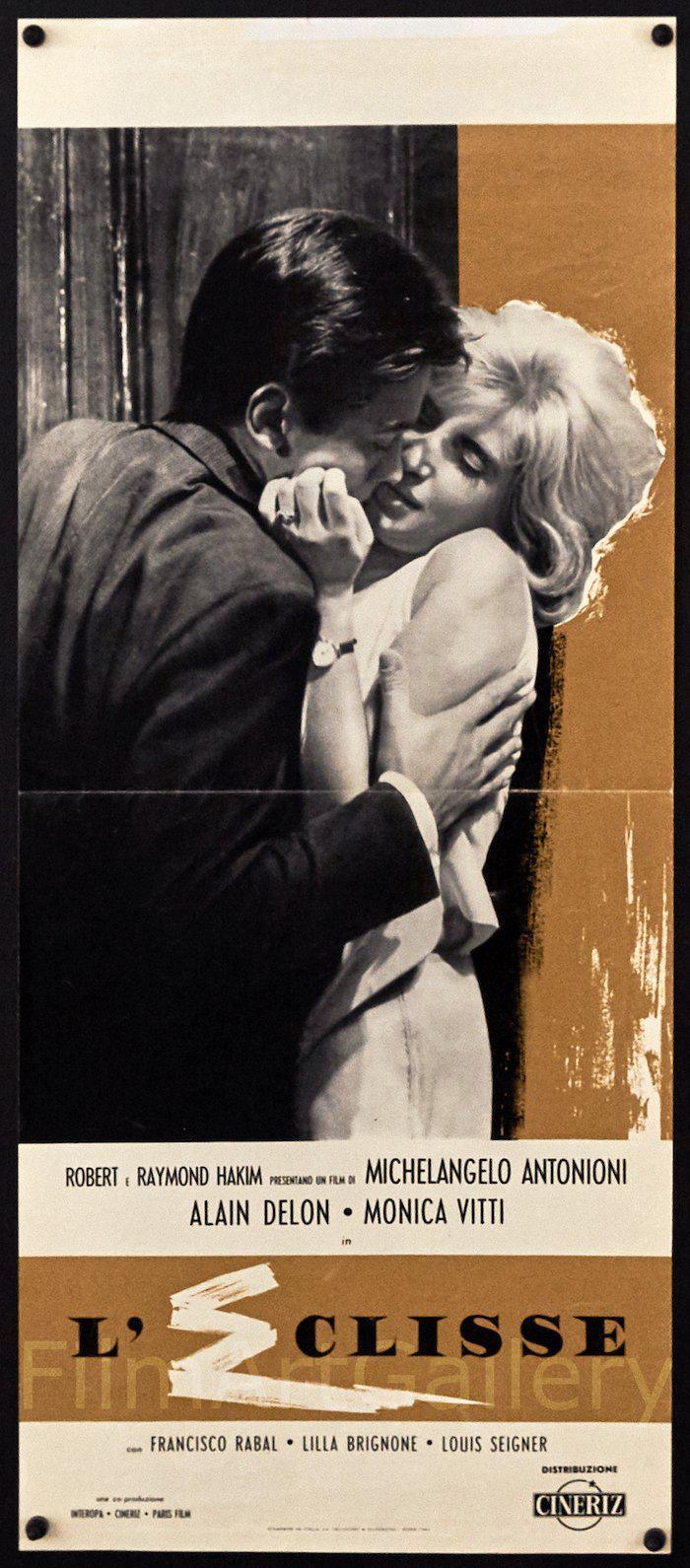 L&#39;Eclisse Original Vintage Movie Poster