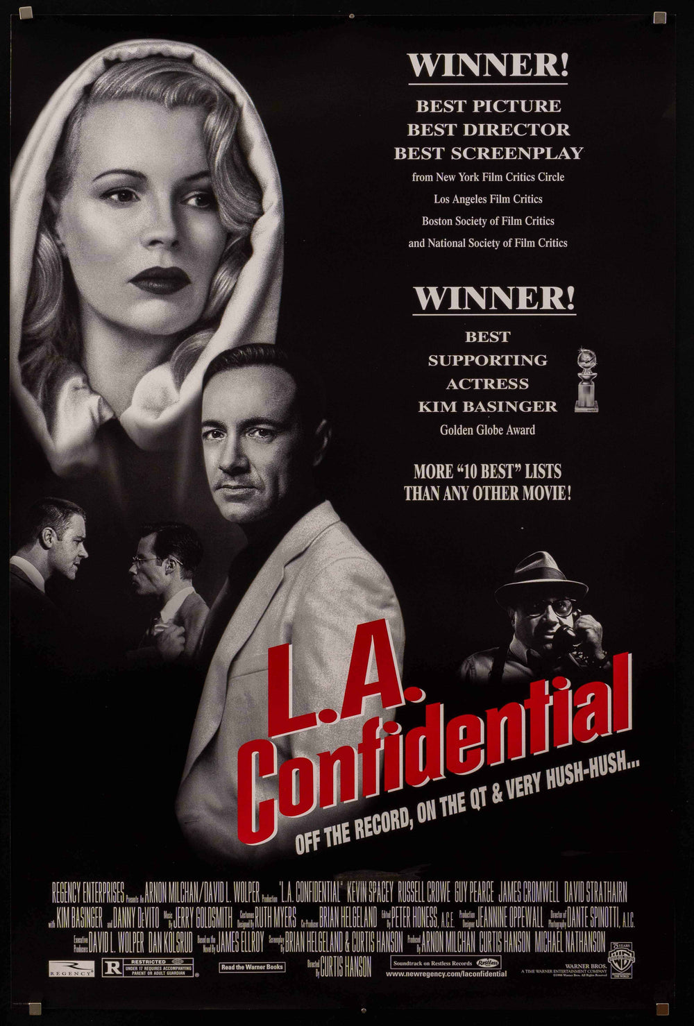 L.A. Confidential (LA) Original Vintage Movie Poster