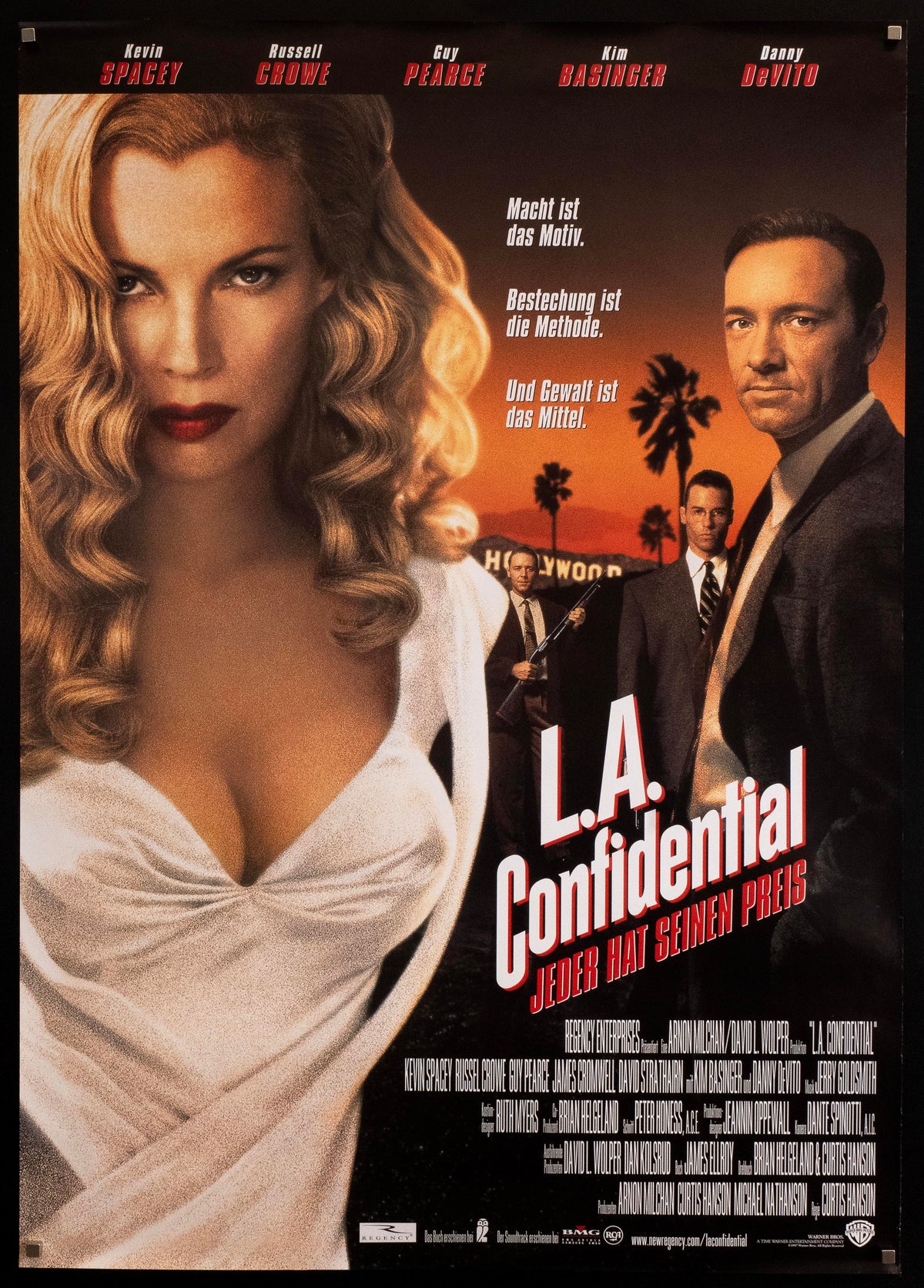 L.A. Confidential (LA) Original Vintage Movie Poster