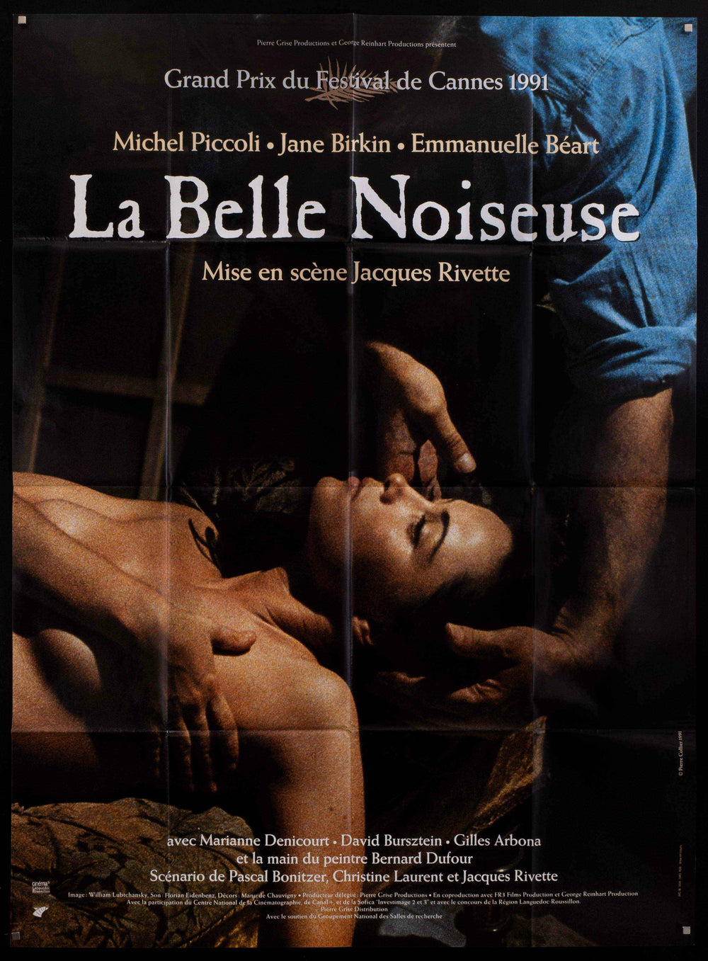 La Belle Noiseuse Original Vintage Movie Poster