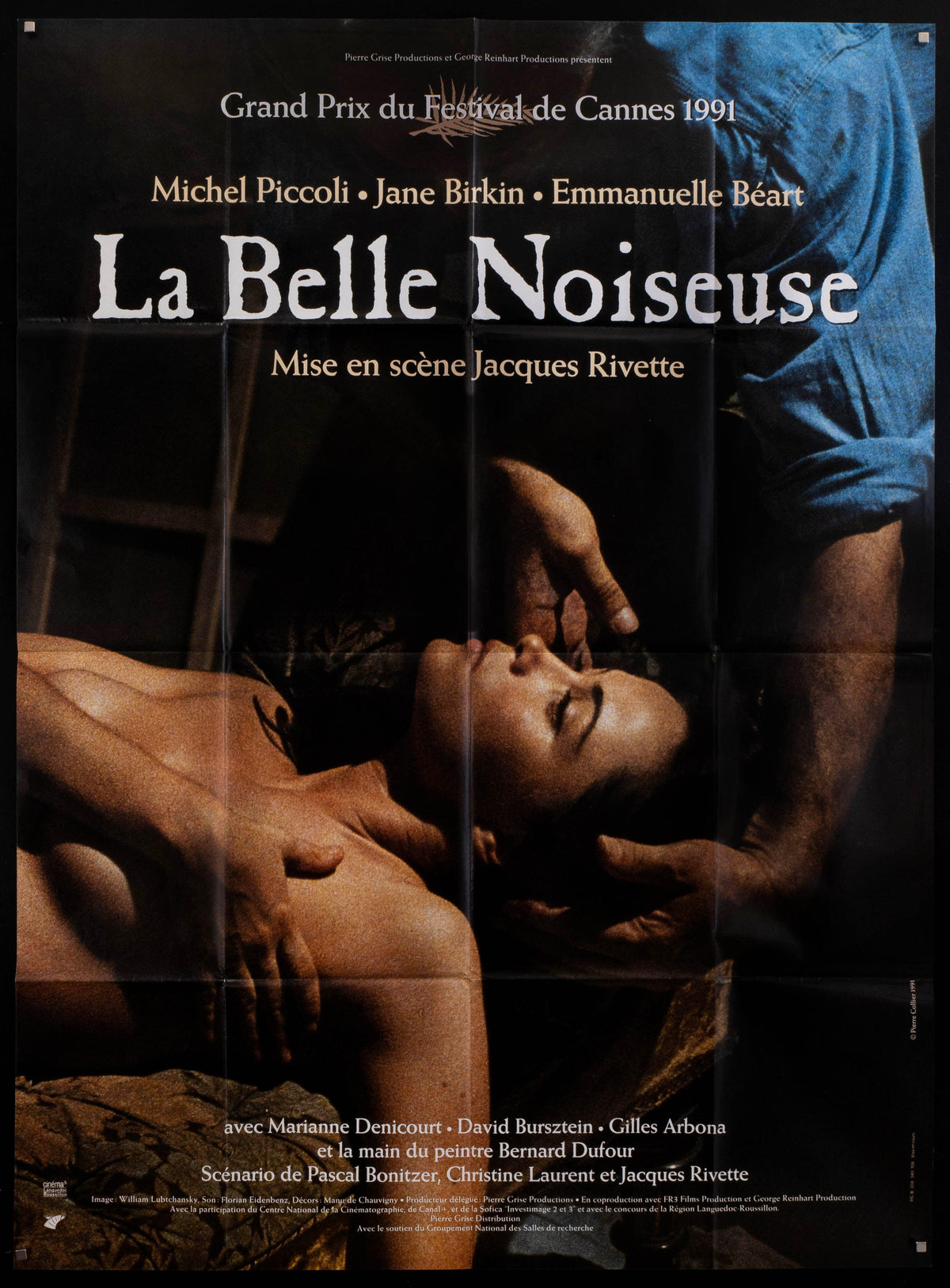 La Belle Noiseuse Original Vintage Movie Poster