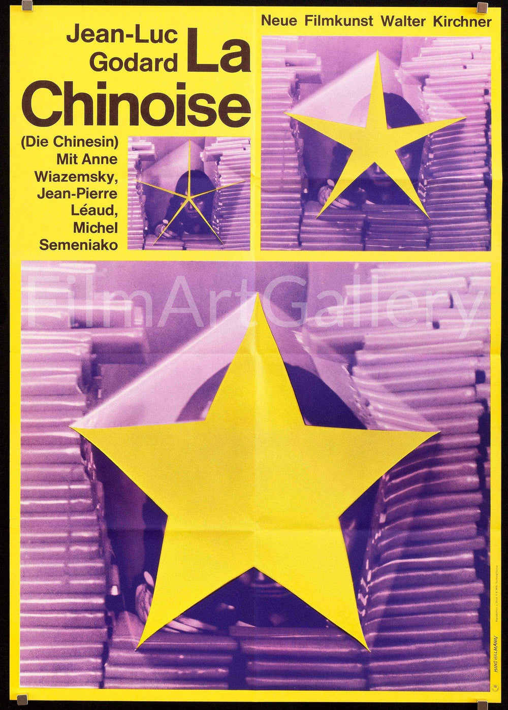 La Chinoise Original Vintage Movie Poster