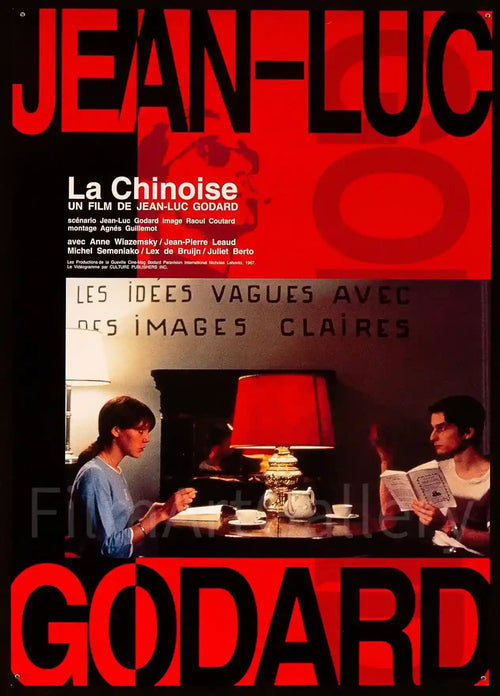 La Chinoise Original Vintage Movie Poster
