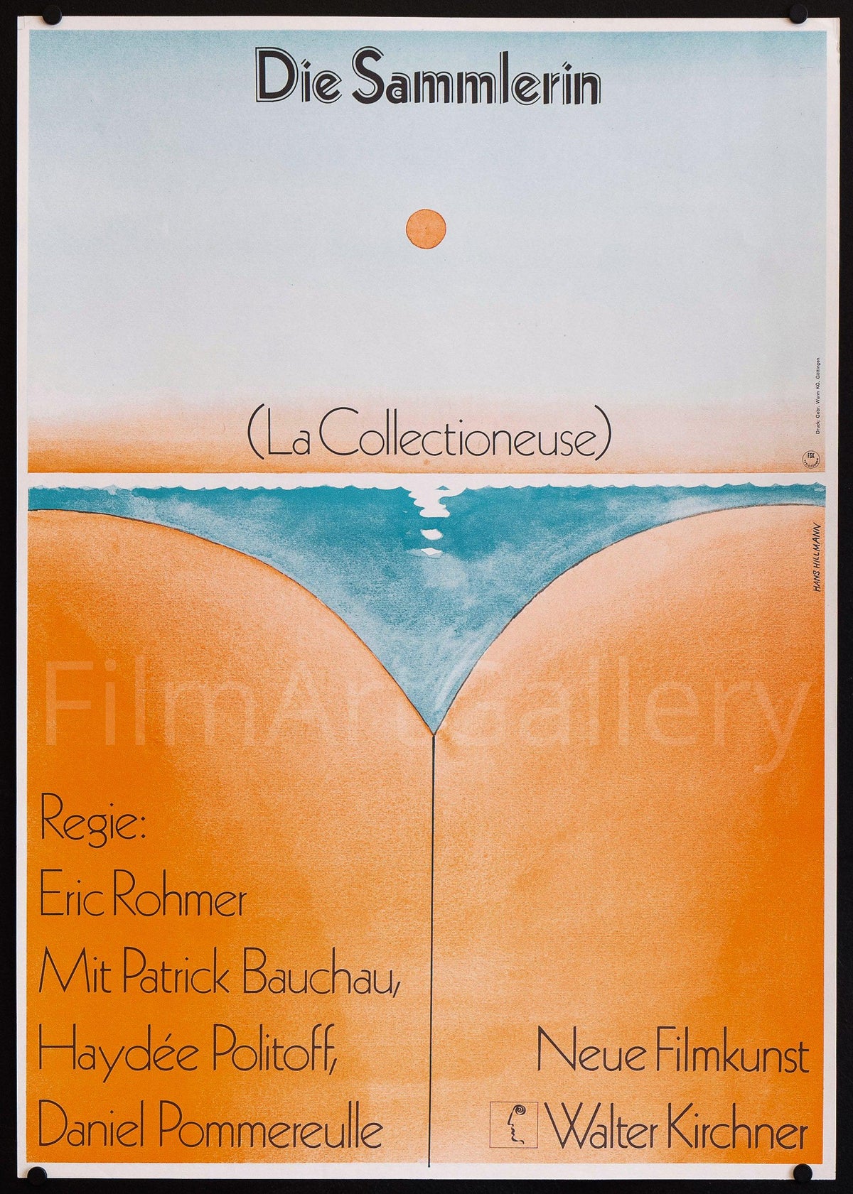 La Collectionneuse German A2 (16x24) Original Vintage Movie Poster