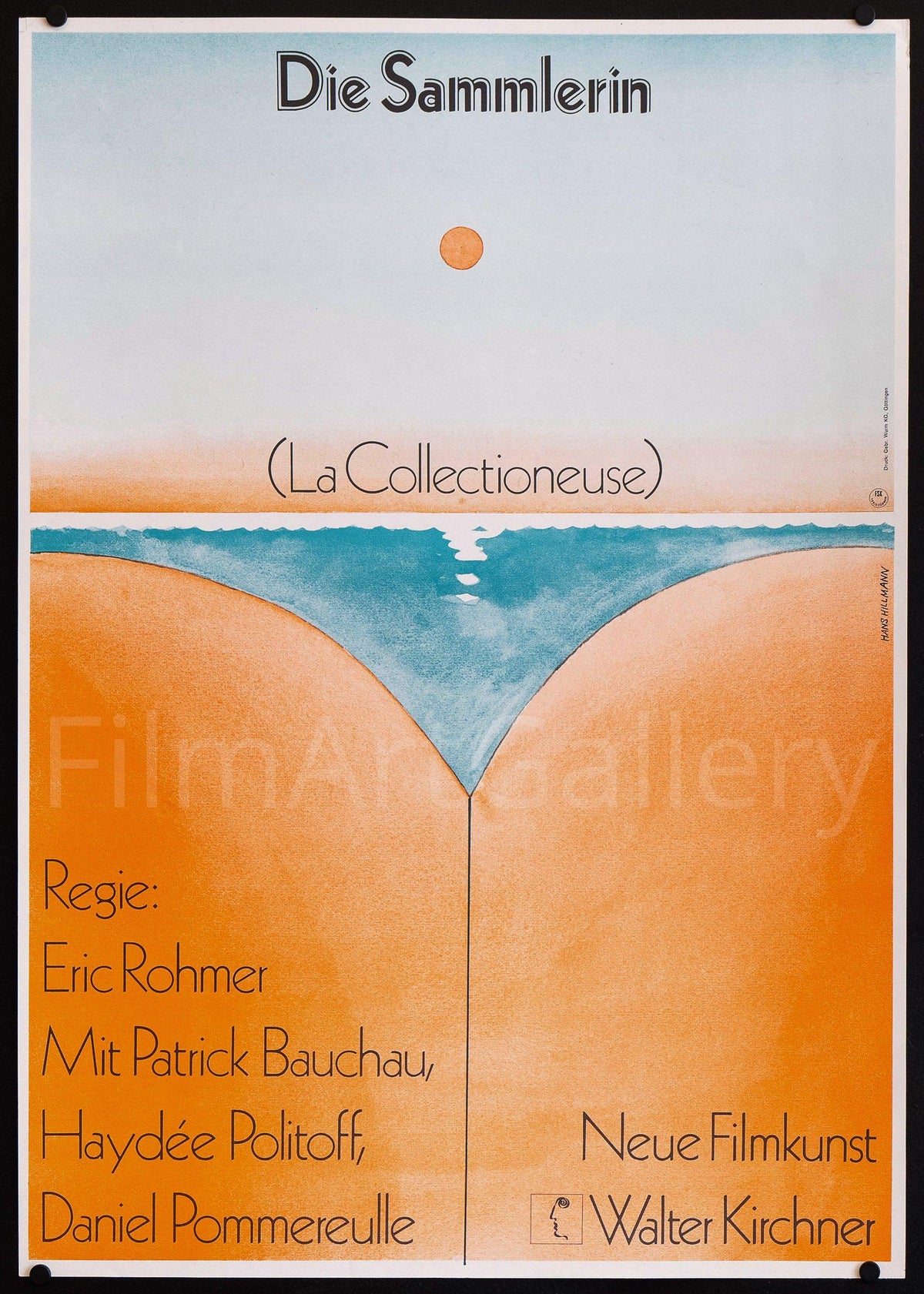 La Collectionneuse Original Vintage Movie Poster