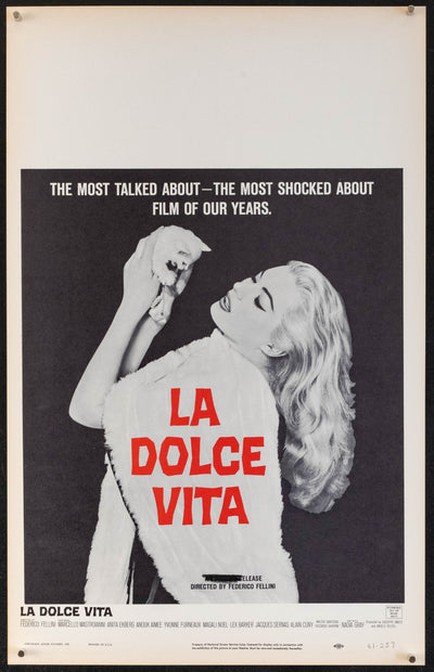 La Dolce Vita Original Vintage Movie Poster