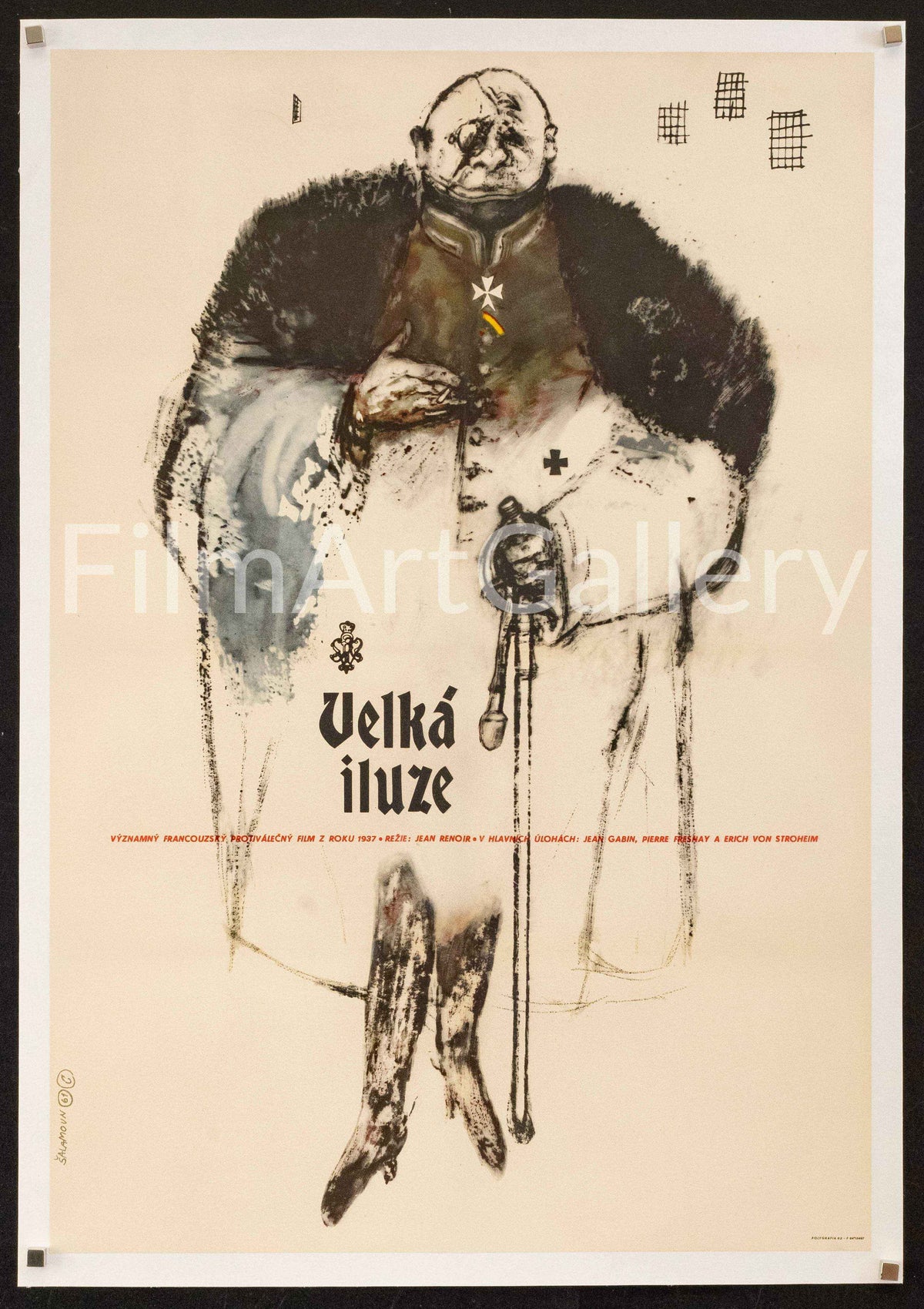 La Grande Illusion Original Vintage Movie Poster