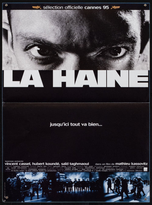 La Haine Original Vintage Movie Poster