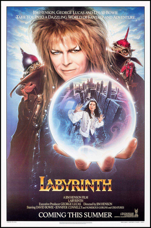 Labyrinth Original Vintage Movie Poster