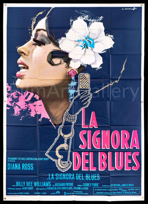Lady Sings the Blues Original Vintage Movie Poster