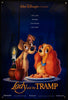 Lady and the Tramp 1 Sheet (27x41) Original Vintage Movie Poster