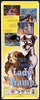 Lady and the Tramp Insert (14x36) Original Vintage Movie Poster