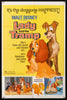 Lady and the Tramp Original Vintage Movie Poster
