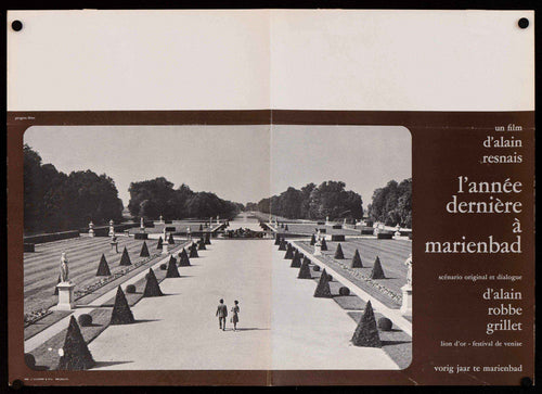 Last Year at Marienbad Original Vintage Movie Poster