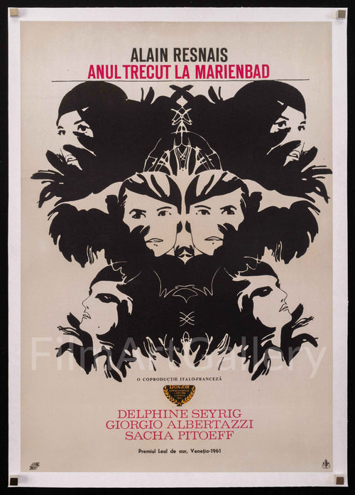Last Year at Marienbad Original Vintage Movie Poster