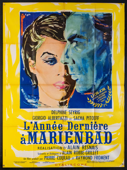 Last Year at Marienbad Original Vintage Movie Poster