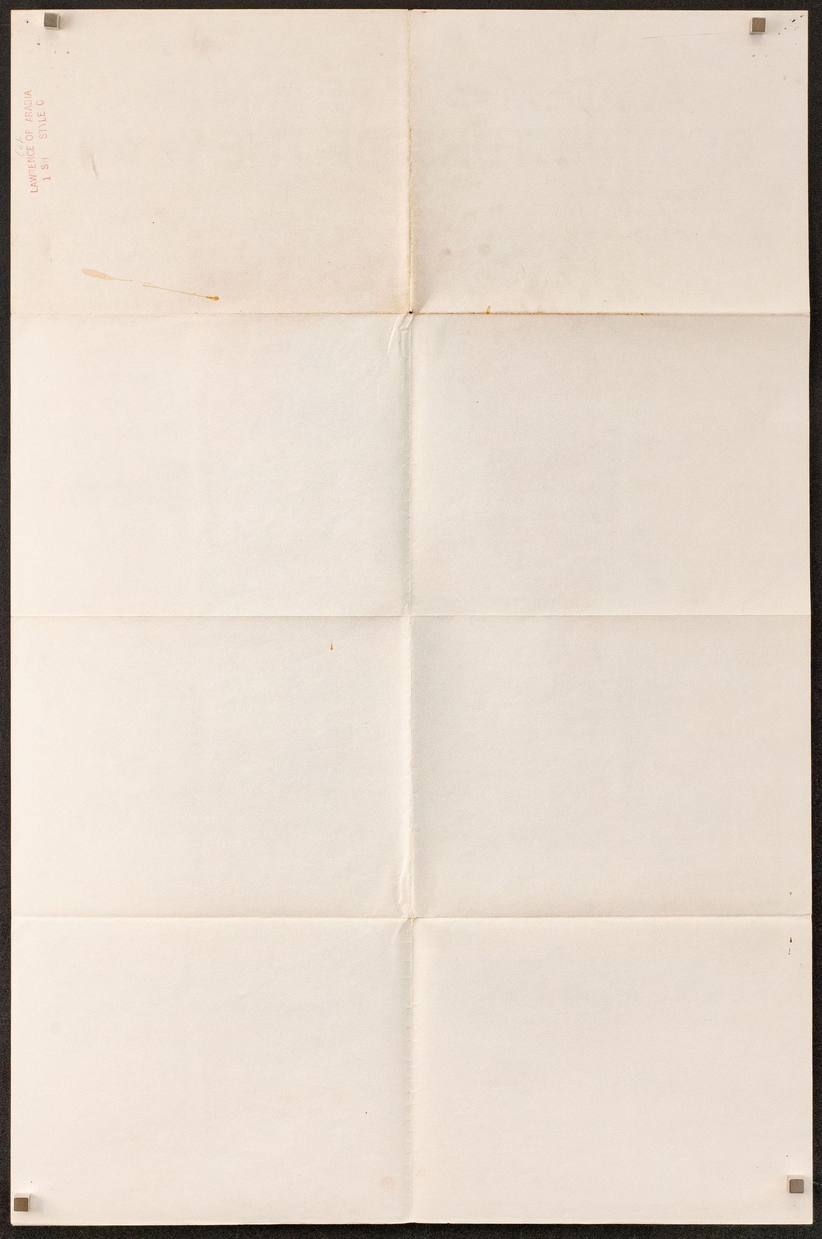 Lawrence of Arabia Original Vintage Movie Poster