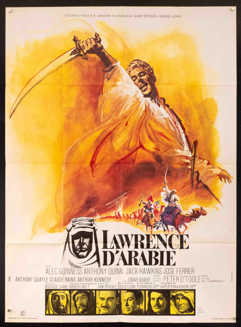 Lawrence of Arabia Original Vintage Movie Poster