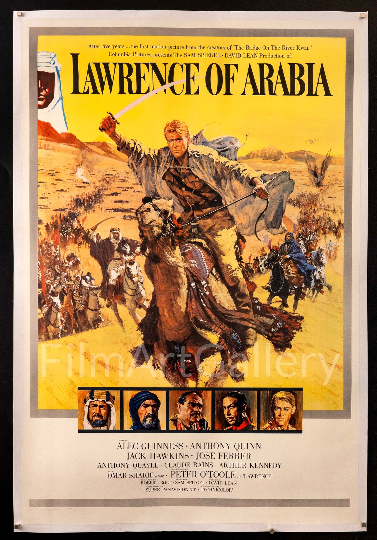 Lawrence of Arabia Original Vintage Movie Poster
