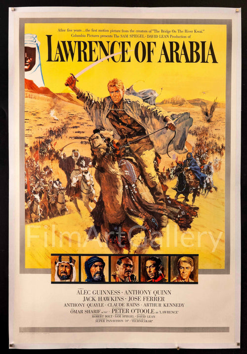 Lawrence of Arabia Original Vintage Movie Poster