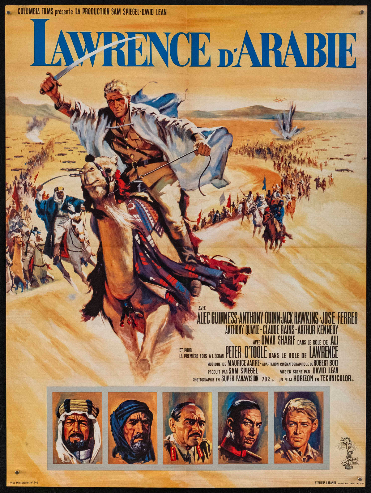 Lawrence of Arabia Original Vintage Movie Poster