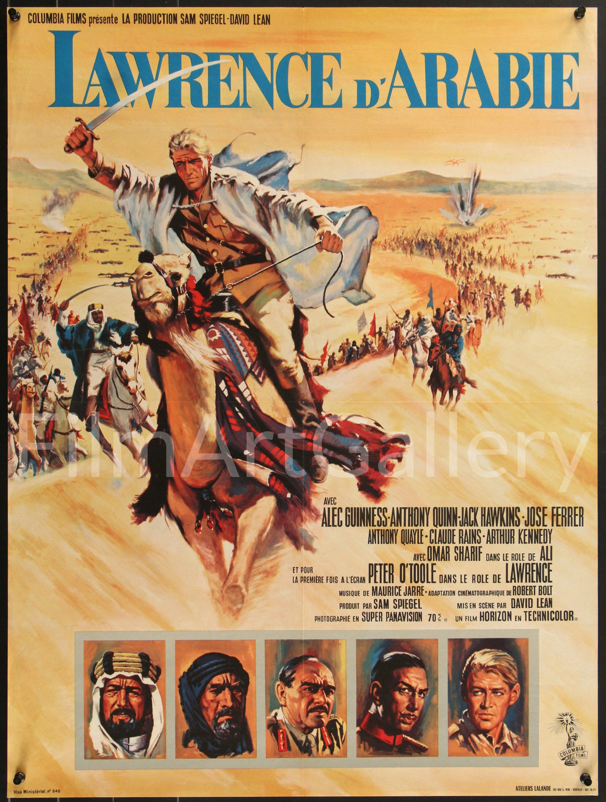 Lawrence of Arabia Original Vintage Movie Poster