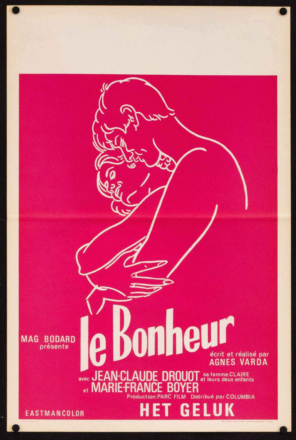 Le Bonheur Original Vintage Movie Poster