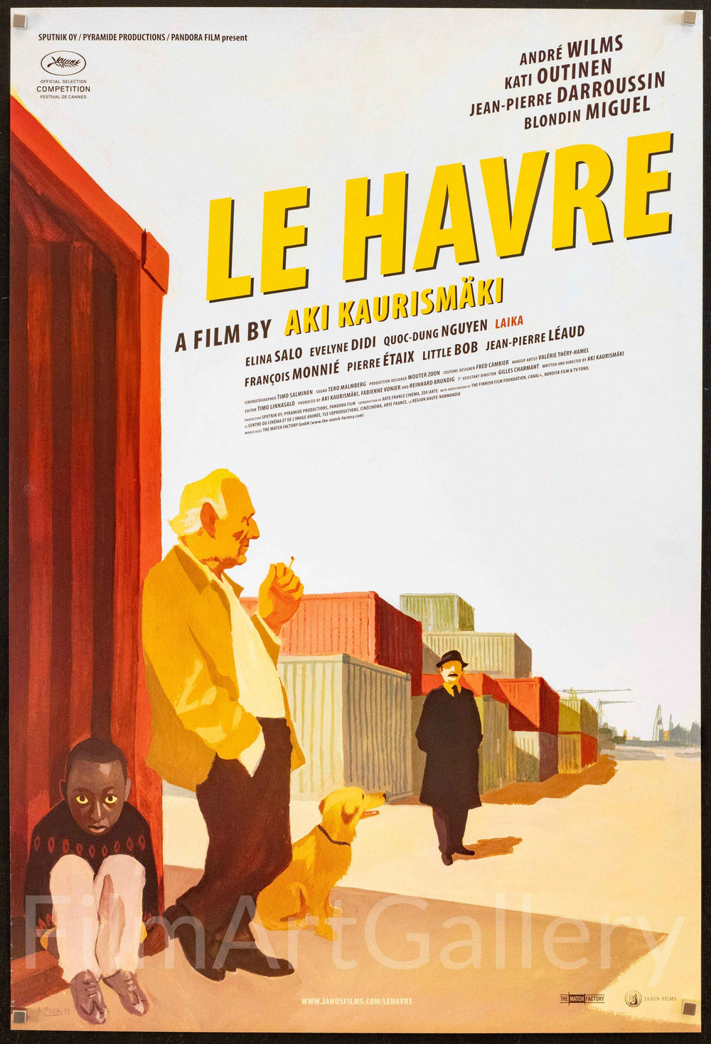 Le Havre Original Vintage Movie Poster