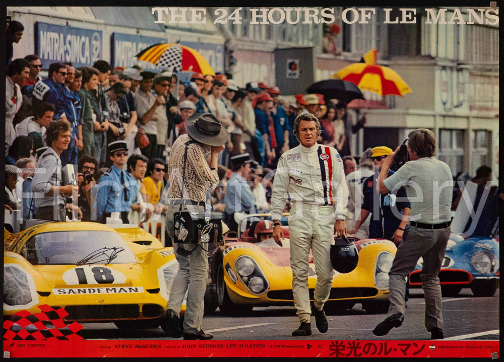 Le Mans Original Vintage Movie Poster