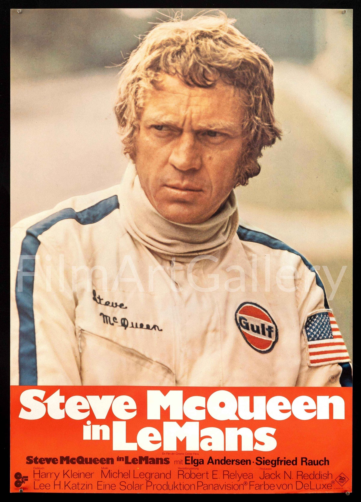 Le Mans Original Vintage Movie Poster