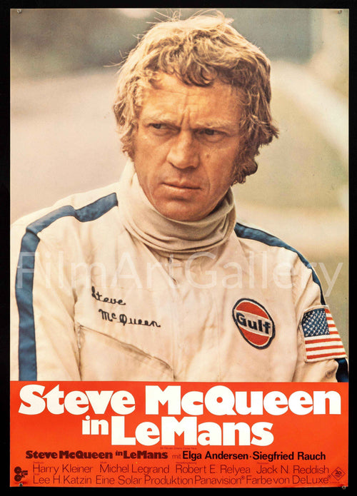 Le Mans Original Vintage Movie Poster
