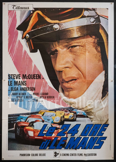 Le Mans Original Vintage Movie Poster