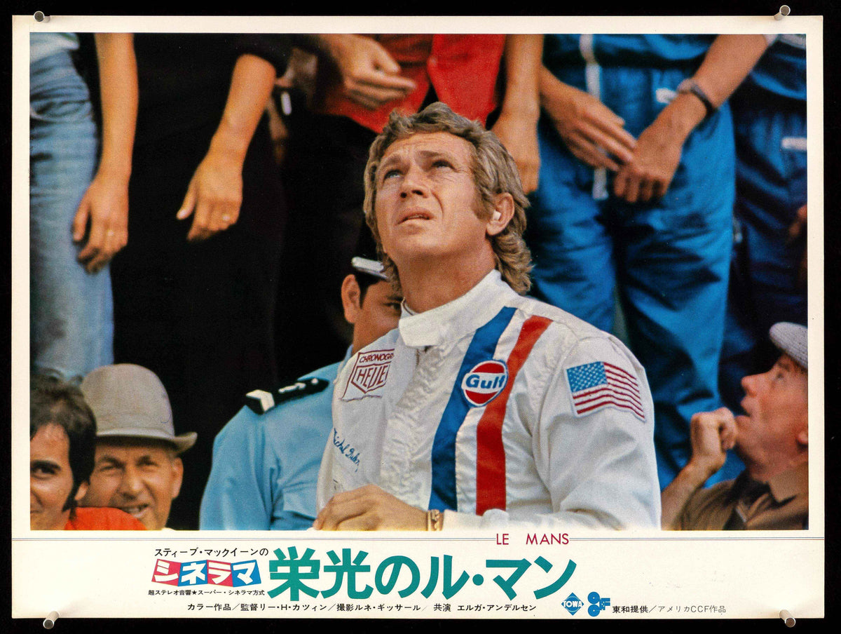 Le Mans Original Vintage Movie Poster