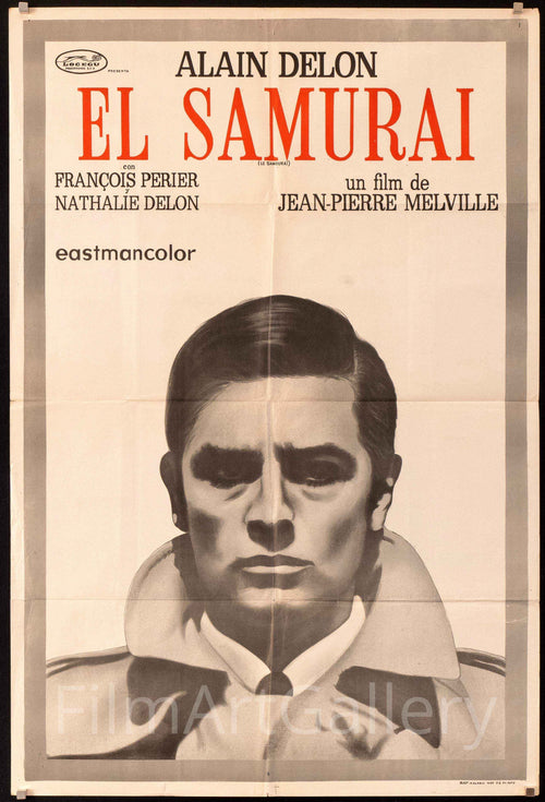 Le Samourai Original Vintage Movie Poster