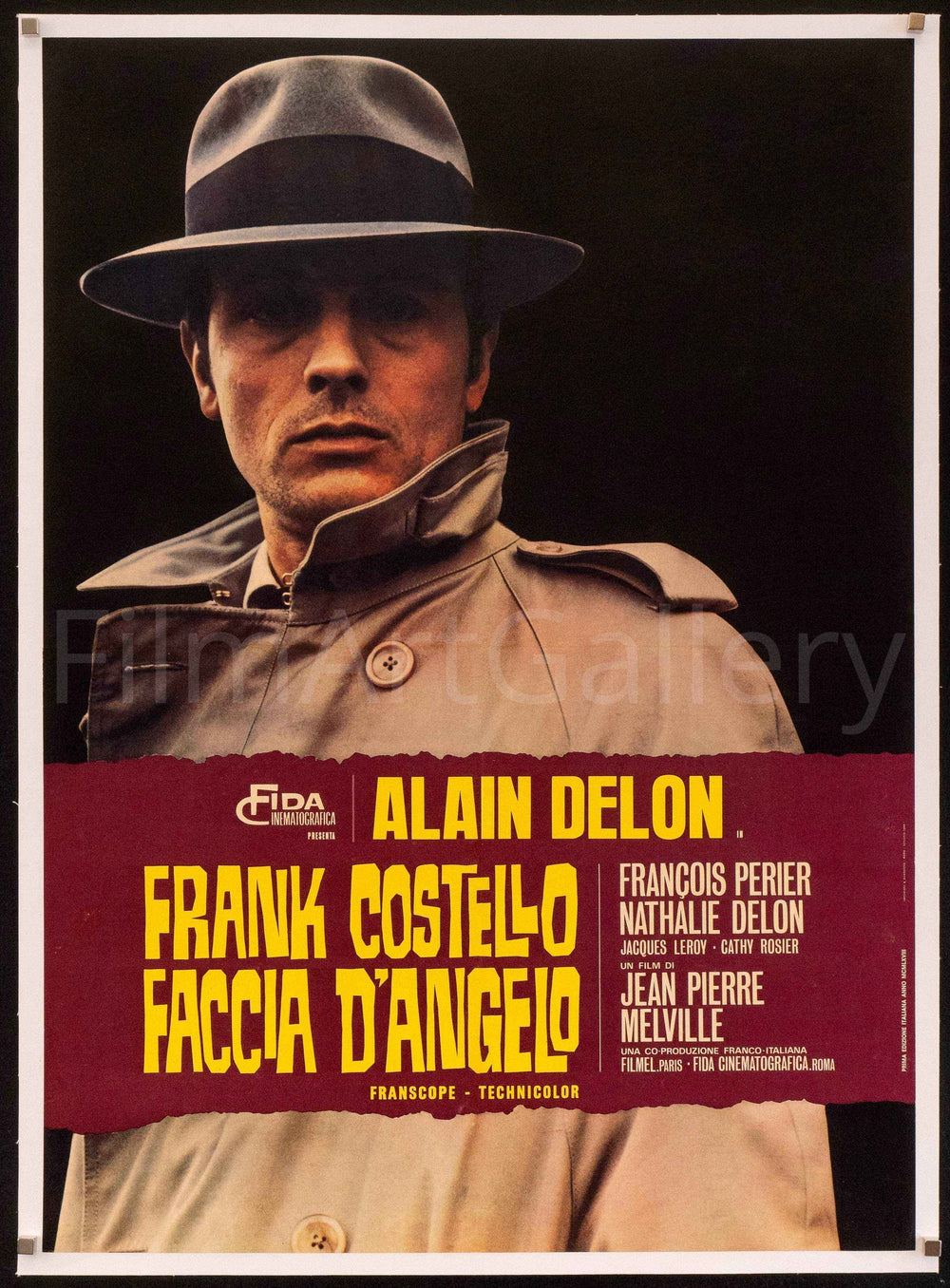 Le Samourai Original Vintage Movie Poster
