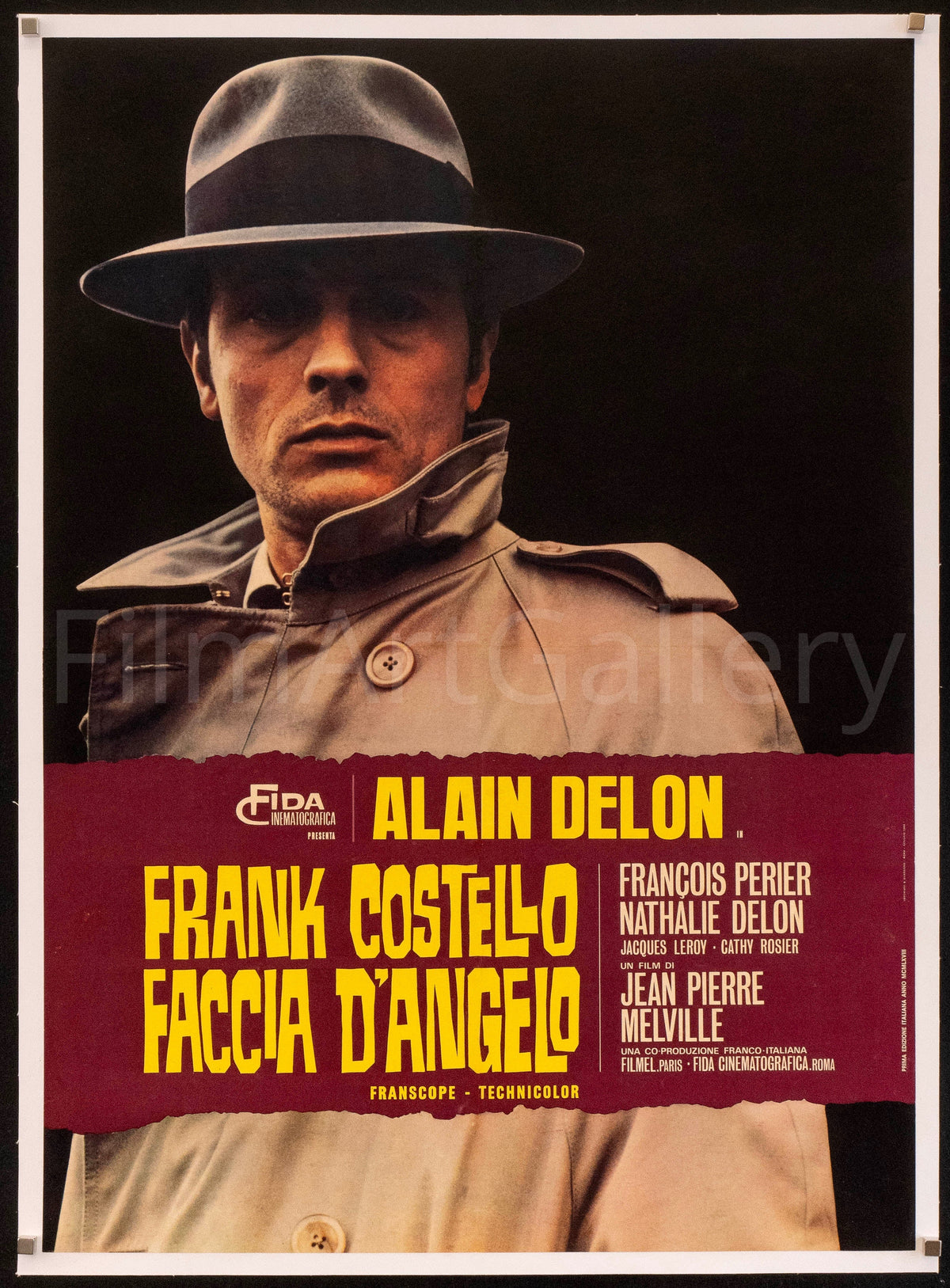 Le Samourai Original Vintage Movie Poster