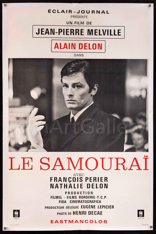 Le Samourai Original Vintage Movie Poster