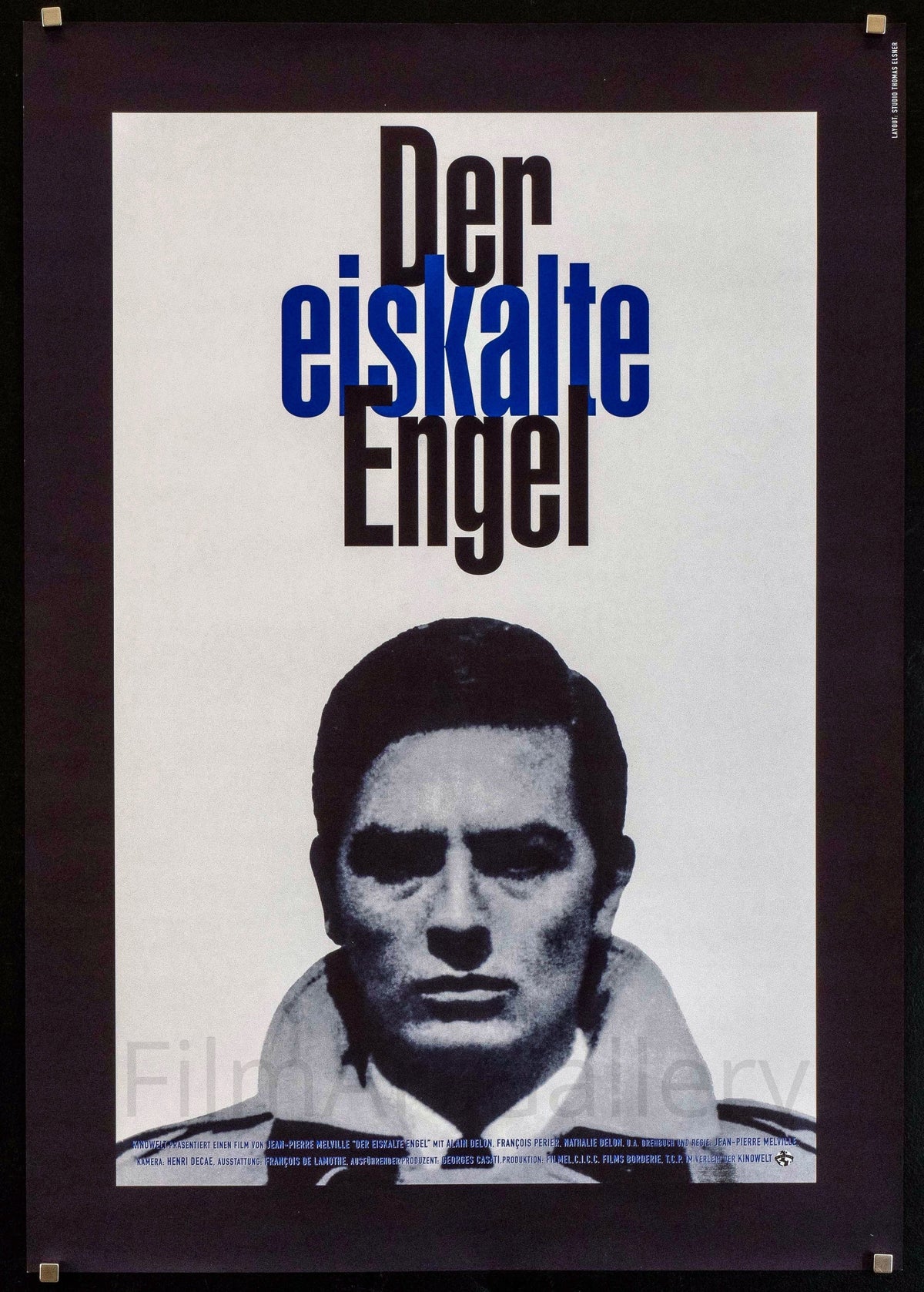 Le Samourai Original Vintage Movie Poster