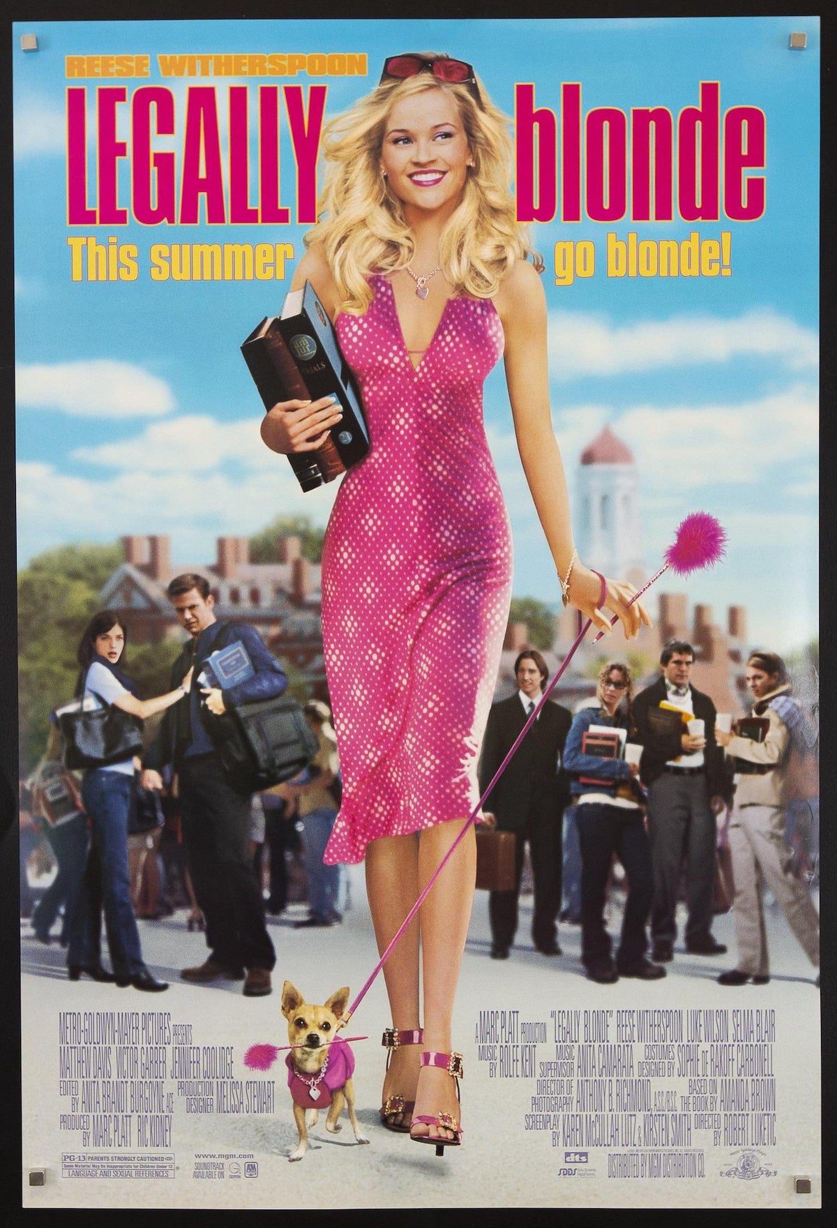 Legally Blonde 1 Sheet (27x41) Original Vintage Movie Poster