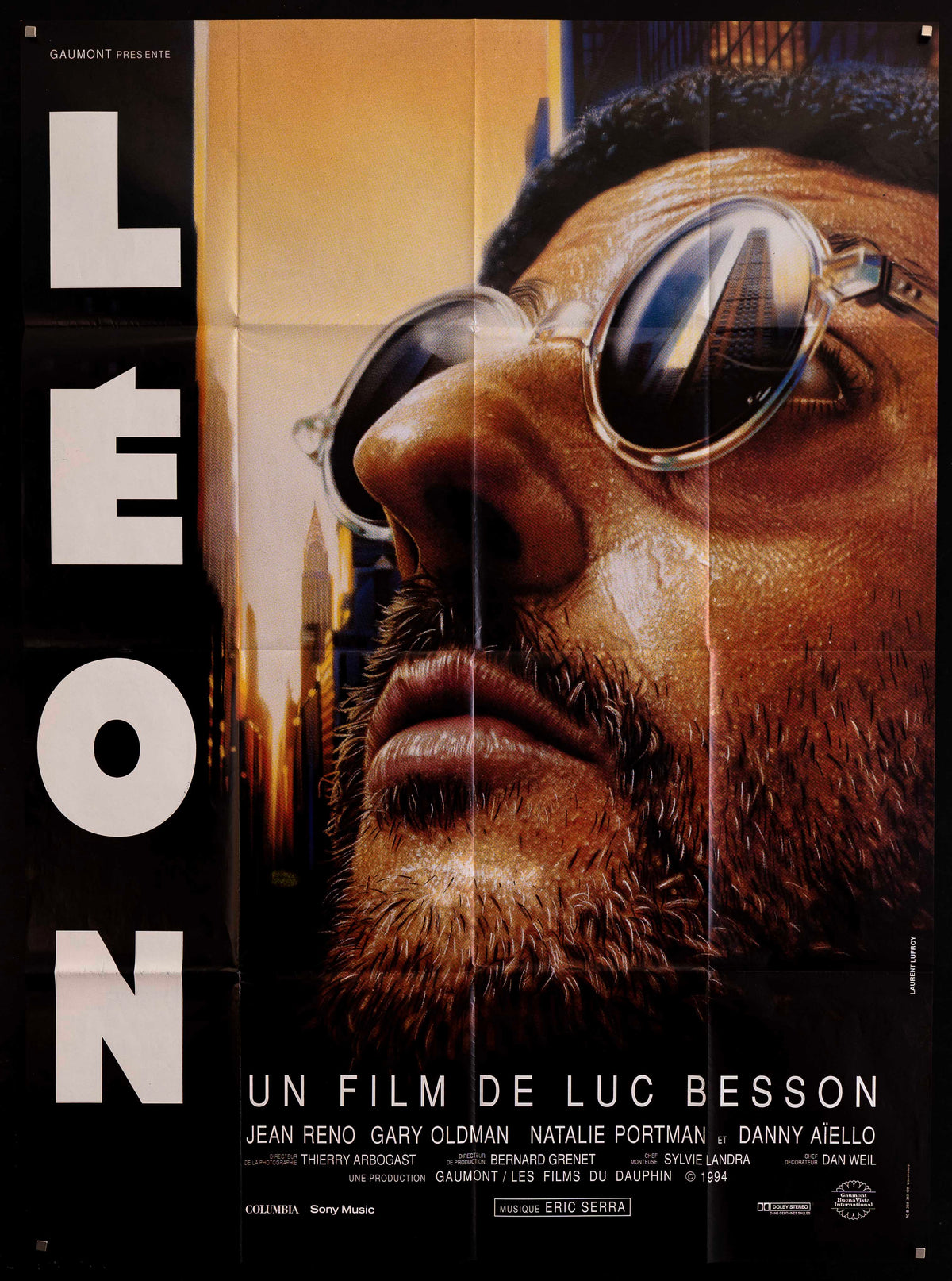 Leon: The Professional Original Vintage Movie Poster