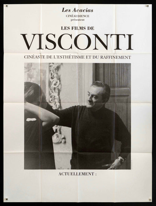 Les Films de Visconti Original Vintage Movie Poster