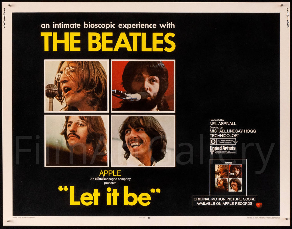 Let It Be Original Vintage Movie Poster
