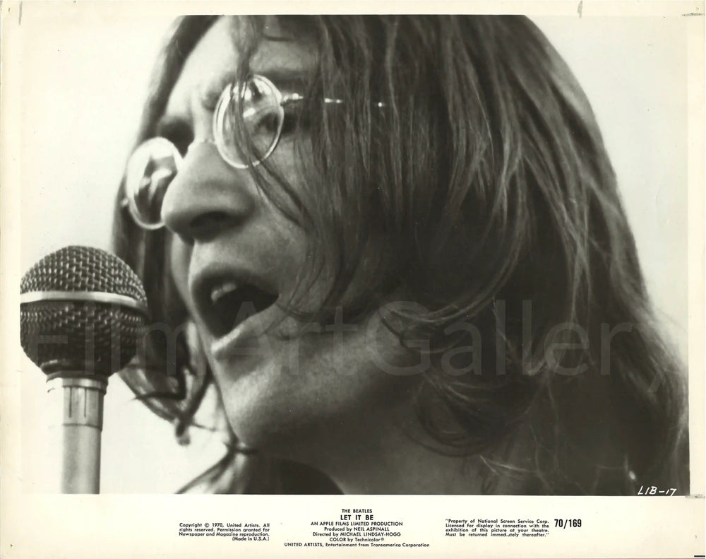 Let It Be Original Vintage Movie Poster